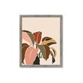 Picture of Color Block Leaves IV _GroupedProduct_Rectangle_Portrait_Framed_Matted_
