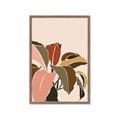 Picture of Color Block Leaves IV _GroupedProduct_Rectangle_Portrait_Framed_Matted_