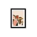 Picture of Color Block Leaves IV _GroupedProduct_Rectangle_Portrait_Framed_Matted_