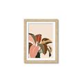 Picture of Color Block Leaves IV _GroupedProduct_Rectangle_Portrait_Framed_Matted_