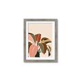 Picture of Color Block Leaves IV _GroupedProduct_Rectangle_Portrait_Framed_Matted_
