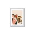 Picture of Color Block Leaves IV _GroupedProduct_Rectangle_Portrait_Framed_Matted_