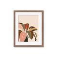 Picture of Color Block Leaves IV _GroupedProduct_Rectangle_Portrait_Framed_Matted_