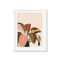 Picture of Color Block Leaves IV _GroupedProduct_Rectangle_Portrait_Framed_Matted_