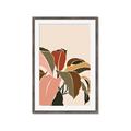 Picture of Color Block Leaves IV _GroupedProduct_Rectangle_Portrait_Framed_Matted_