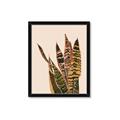 Picture of Color Block Leaves V _GroupedProduct_Rectangle_Portrait_Framed_Matted_