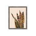 Picture of Color Block Leaves V _GroupedProduct_Rectangle_Portrait_Framed_Matted_