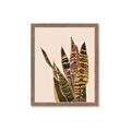 Picture of Color Block Leaves V _GroupedProduct_Rectangle_Portrait_Framed_Matted_