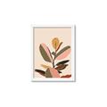 Picture of Color Block Leaves VI _GroupedProduct_Rectangle_Portrait_Framed_Matted_