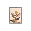 Picture of Color Block Leaves VI _GroupedProduct_Rectangle_Portrait_Framed_Matted_