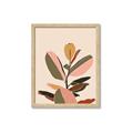 Picture of Color Block Leaves VI _GroupedProduct_Rectangle_Portrait_Framed_Matted_