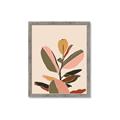 Picture of Color Block Leaves VI _GroupedProduct_Rectangle_Portrait_Framed_Matted_