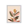 Picture of Color Block Leaves VI _GroupedProduct_Rectangle_Portrait_Framed_Matted_