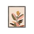 Picture of Color Block Leaves VI _GroupedProduct_Rectangle_Portrait_Framed_Matted_