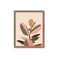 Picture of Color Block Leaves VI _GroupedProduct_Rectangle_Portrait_Framed_Matted_