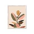 Picture of Color Block Leaves VI _GroupedProduct_Rectangle_Portrait_Framed_Matted_
