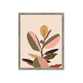 Picture of Color Block Leaves VI _GroupedProduct_Rectangle_Portrait_Framed_Matted_