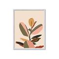 Picture of Color Block Leaves VI _GroupedProduct_Rectangle_Portrait_Framed_Matted_