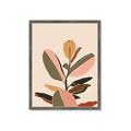 Picture of Color Block Leaves VI _GroupedProduct_Rectangle_Portrait_Framed_Matted_