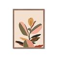 Picture of Color Block Leaves VI _GroupedProduct_Rectangle_Portrait_Framed_Matted_