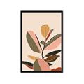 Picture of Color Block Leaves VI _GroupedProduct_Rectangle_Portrait_Framed_Matted_
