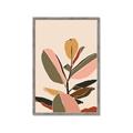 Picture of Color Block Leaves VI _GroupedProduct_Rectangle_Portrait_Framed_Matted_