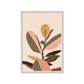 Picture of Color Block Leaves VI _GroupedProduct_Rectangle_Portrait_Framed_Matted_