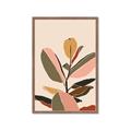 Picture of Color Block Leaves VI _GroupedProduct_Rectangle_Portrait_Framed_Matted_