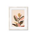 Picture of Color Block Leaves VI _GroupedProduct_Rectangle_Portrait_Framed_Matted_