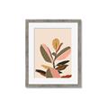 Picture of Color Block Leaves VI _GroupedProduct_Rectangle_Portrait_Framed_Matted_