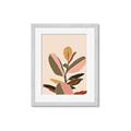 Picture of Color Block Leaves VI _GroupedProduct_Rectangle_Portrait_Framed_Matted_