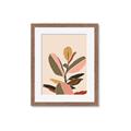 Picture of Color Block Leaves VI _GroupedProduct_Rectangle_Portrait_Framed_Matted_