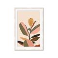 Picture of Color Block Leaves VI _GroupedProduct_Rectangle_Portrait_Framed_Matted_