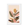 Picture of Color Block Leaves VI _GroupedProduct_Rectangle_Portrait_Framed_Matted_