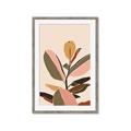 Picture of Color Block Leaves VI _GroupedProduct_Rectangle_Portrait_Framed_Matted_