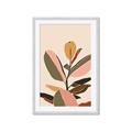 Picture of Color Block Leaves VI _GroupedProduct_Rectangle_Portrait_Framed_Matted_