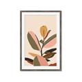 Picture of Color Block Leaves VI _GroupedProduct_Rectangle_Portrait_Framed_Matted_