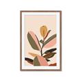 Picture of Color Block Leaves VI _GroupedProduct_Rectangle_Portrait_Framed_Matted_