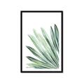 Picture of Tropical Leaf I  _GroupedProduct_Rectangle_Portrait_Framed_Matted_