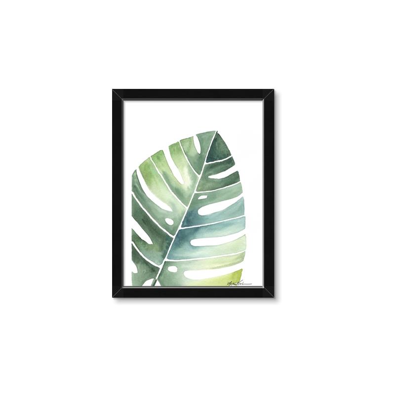 Picture of Tropical Leaf II _GroupedProduct_Rectangle_Portrait_Framed_Matted_