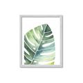 Picture of Tropical Leaf II _GroupedProduct_Rectangle_Portrait_Framed_Matted_