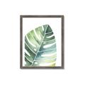 Picture of Tropical Leaf II _GroupedProduct_Rectangle_Portrait_Framed_Matted_