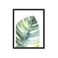 Picture of Tropical Leaf II _GroupedProduct_Rectangle_Portrait_Framed_Matted_