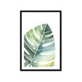 Picture of Tropical Leaf II _GroupedProduct_Rectangle_Portrait_Framed_Matted_
