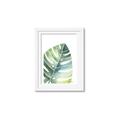 Picture of Tropical Leaf II _GroupedProduct_Rectangle_Portrait_Framed_Matted_