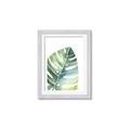 Picture of Tropical Leaf II _GroupedProduct_Rectangle_Portrait_Framed_Matted_
