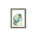 Picture of Tropical Leaf II _GroupedProduct_Rectangle_Portrait_Framed_Matted_