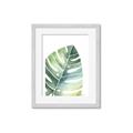 Picture of Tropical Leaf II _GroupedProduct_Rectangle_Portrait_Framed_Matted_