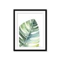 Picture of Tropical Leaf II _GroupedProduct_Rectangle_Portrait_Framed_Matted_