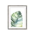 Picture of Tropical Leaf II _GroupedProduct_Rectangle_Portrait_Framed_Matted_